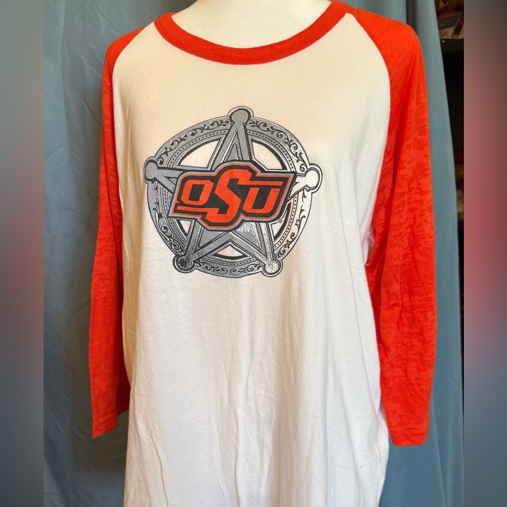 OSU White and Orange Women’s Shirt
